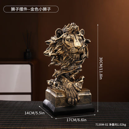 Decorative Lion Figurine Homeandso