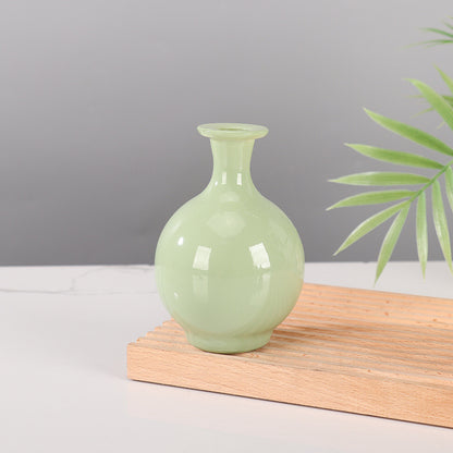 Decorative Round Glass Vase