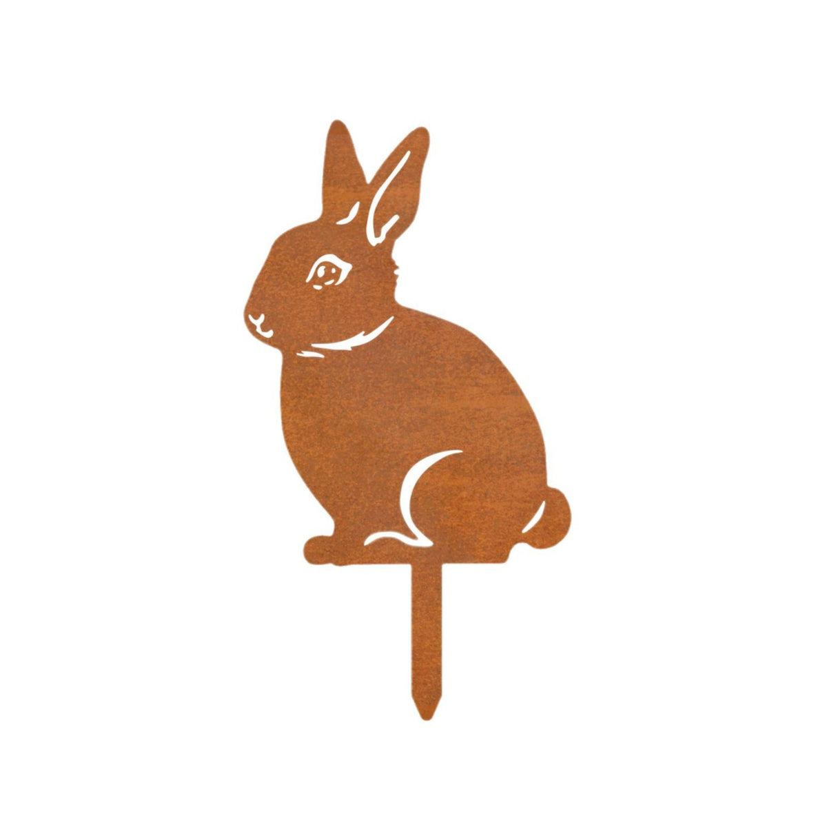Decorative Rabbit Garden Stake Homeandso