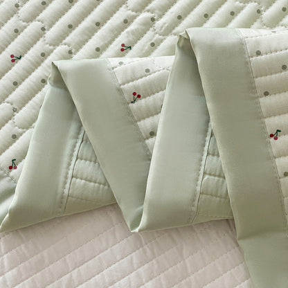 Decorative Textured Quilted Bedspread Homeandso