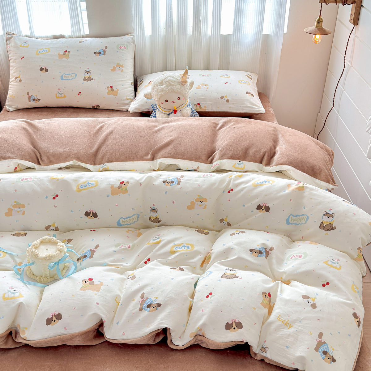 Fun Cartoon-Themed Quilt Set Homeandso