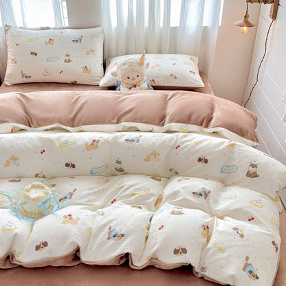 Fun Cartoon-Themed Quilt Set Homeandso