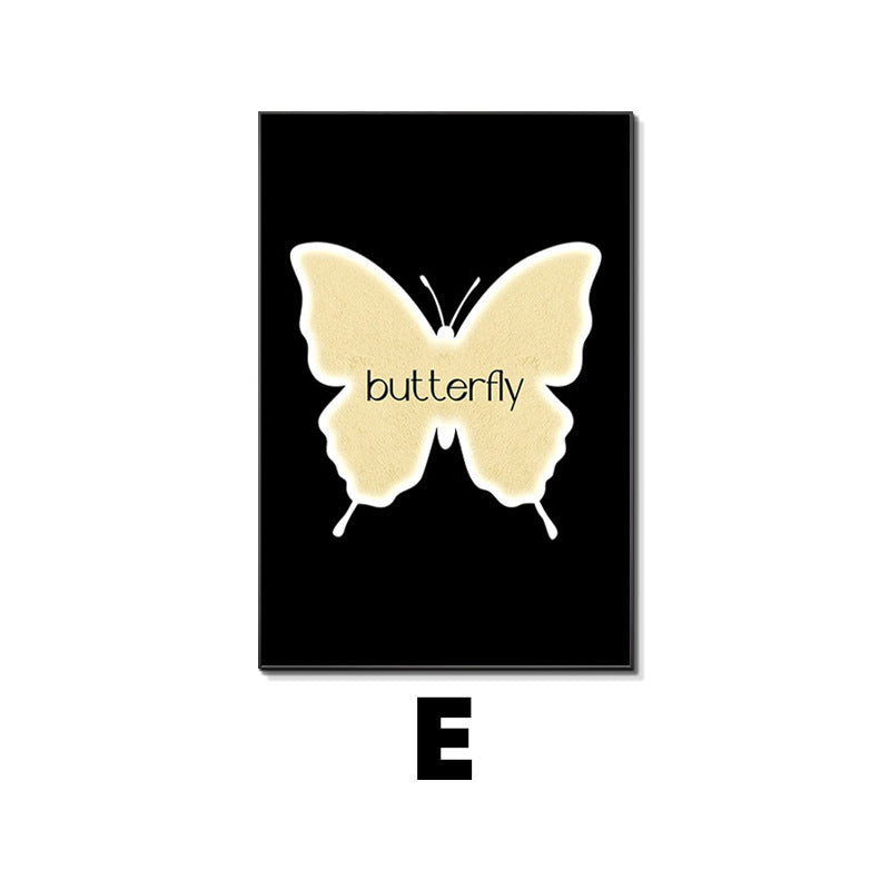 Butterfly-Themed Wall Art Print Homeandso