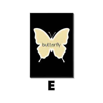 Butterfly-Themed Wall Art Print Homeandso