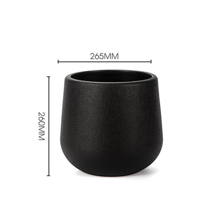 Textured Round Modern Planter Homeandso