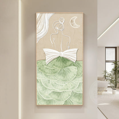 Elegant Fashion Art Print Homeandso