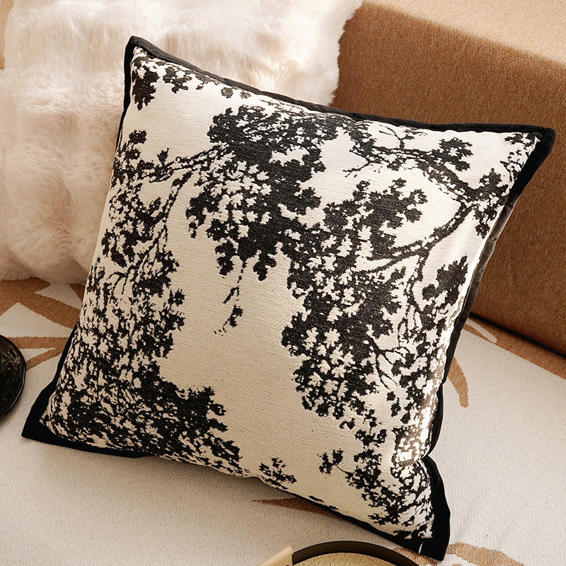 Decorative Floral Throw Pillow