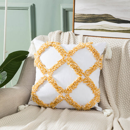 Dekoratives Bohemian Textur Kissen