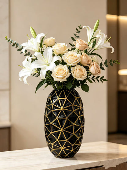 Geometrische Dekorative Vase