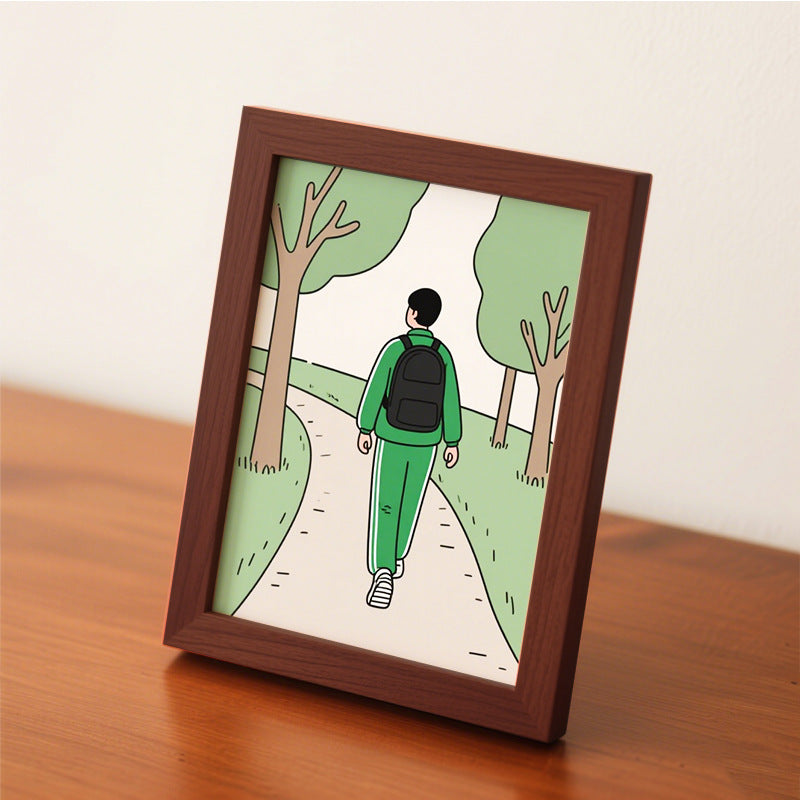 Whimsical Illustration Art Frame