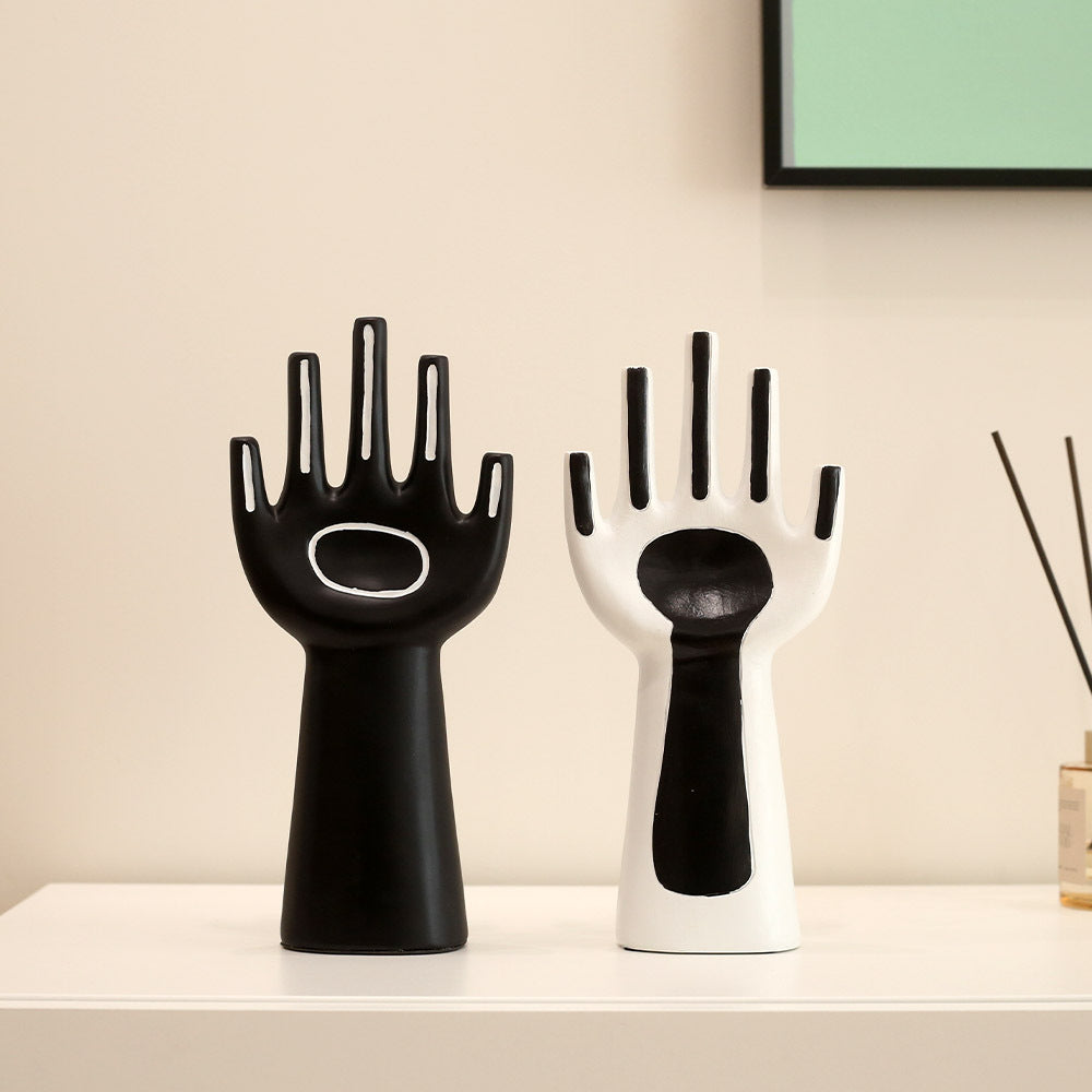 Abstract Hand Gesture Sculpture Homeandso