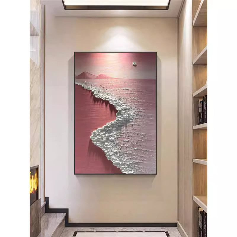 Coastal Sunset Canvas Artwork Homeandso