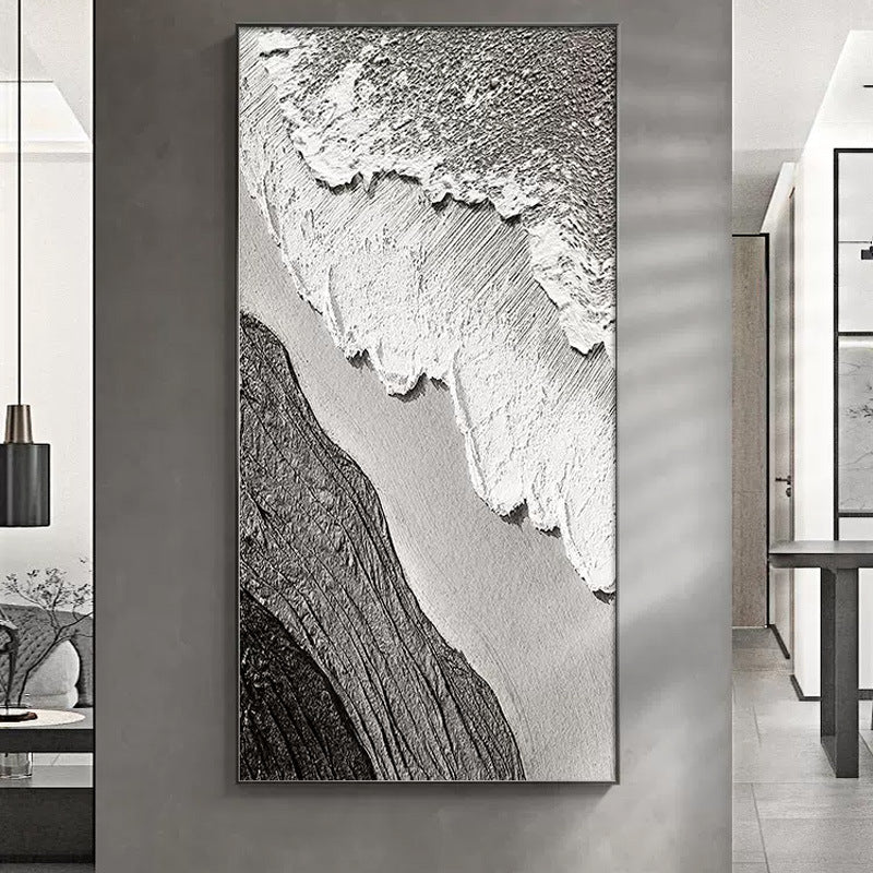 Abstract Textured Landscape Canvas Art Homeandso