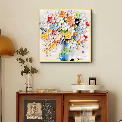 Floral 3D Textured Canvas Wall Art Homeandso