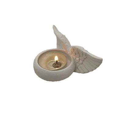 Decorative Angel Wings Candle Holder Homeandso