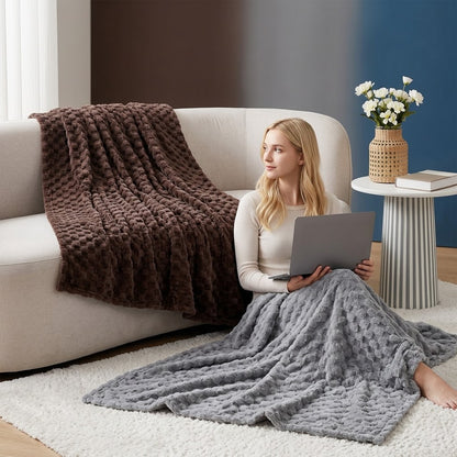 Ultra-Zachte Textuur Fleece Deken