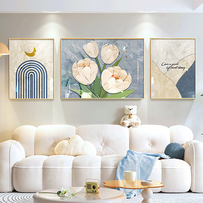 Decorative Framed Triptych Art Print Homeandso