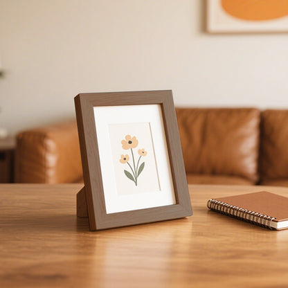 Decorative Floral Picture Frame