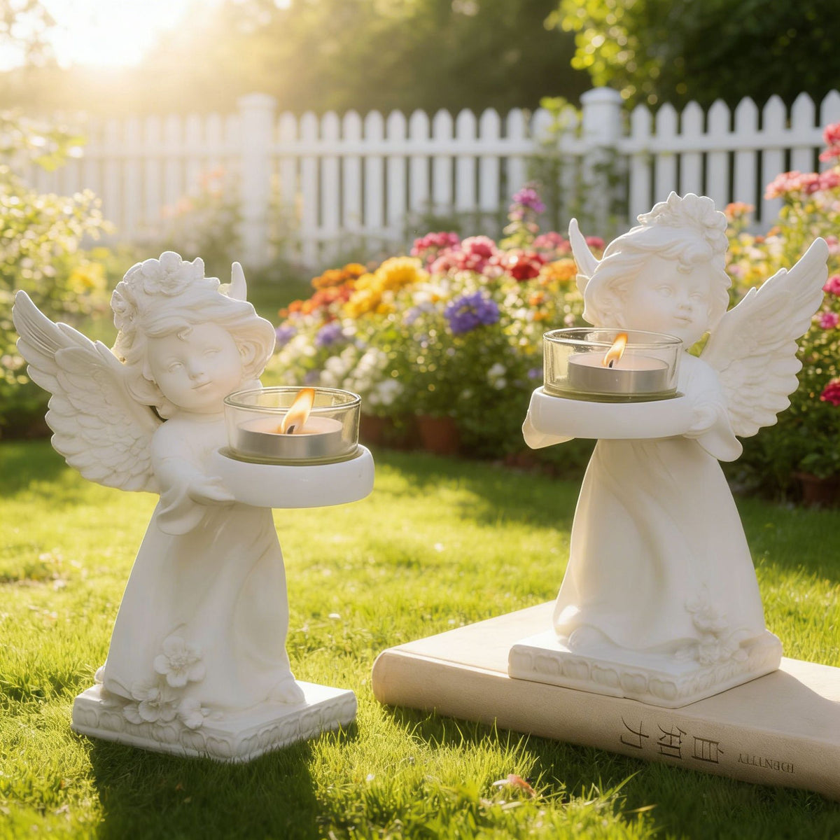 Angel Decorative Candle Holder Homeandso