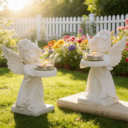 Angel Decorative Candle Holder Homeandso
