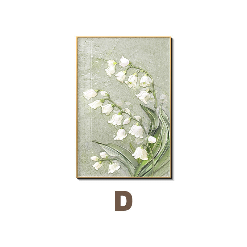 Framed Floral Relief Art Homeandso