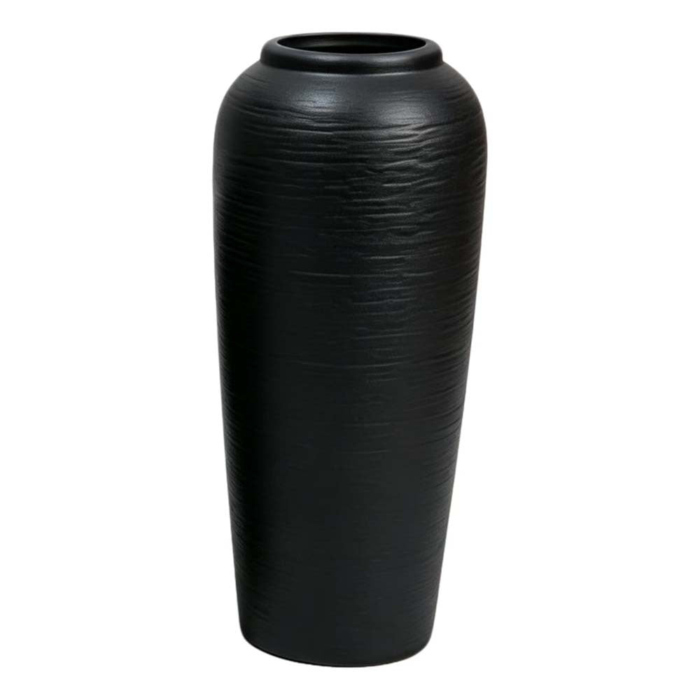 Textured Ceramic Floor Vase