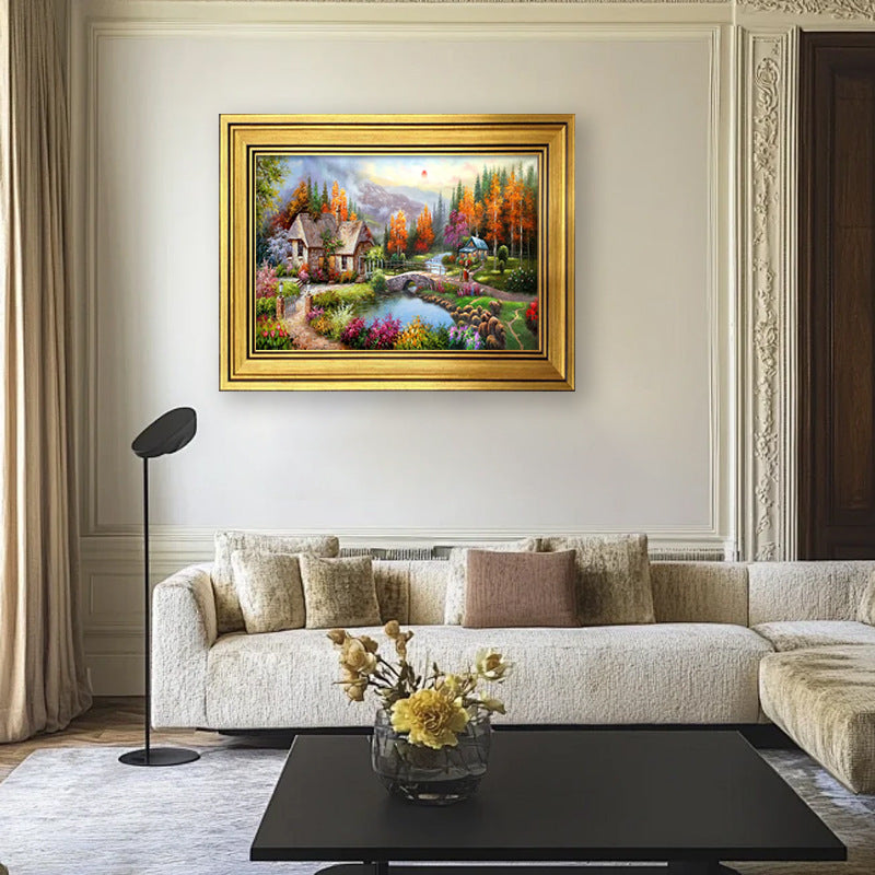 Decorative Framed Nature Landscape Artwork Homeandso