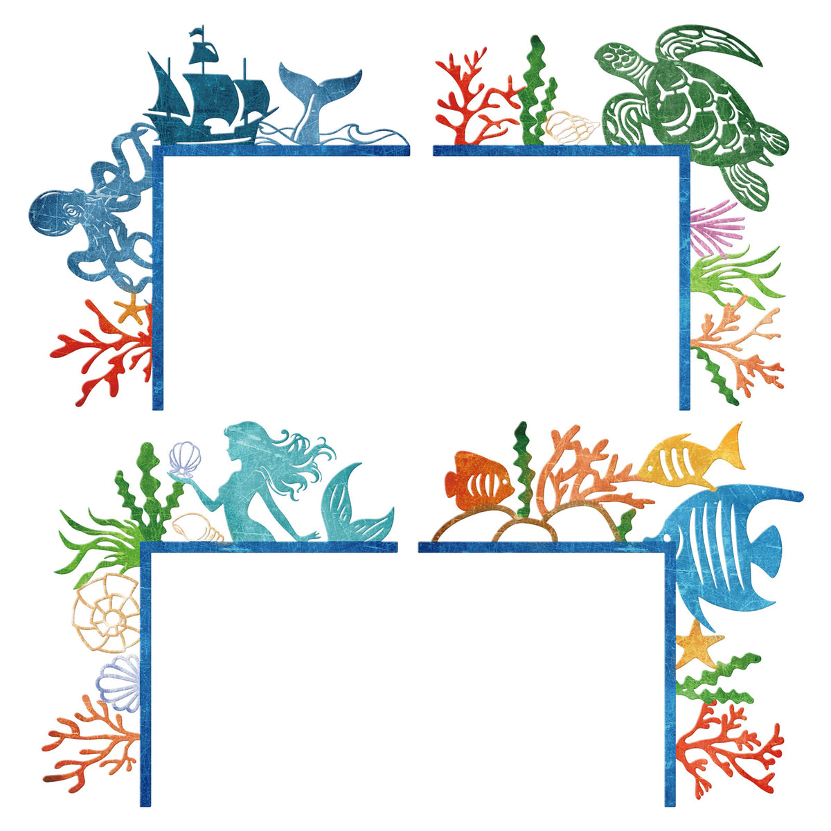 Ocean-Themed Decorative Wall Art Homeandso