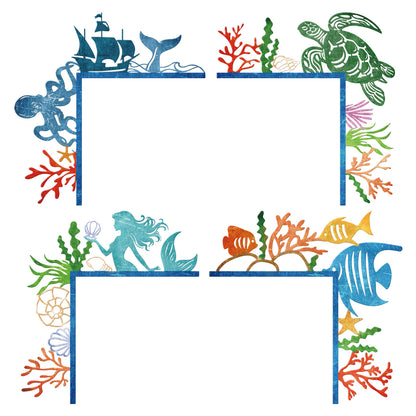 Ocean-Themed Decorative Wall Art Homeandso