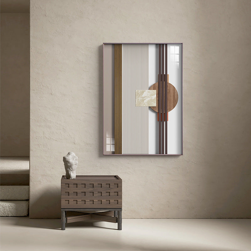 Abstract Geometric Framed Wall Art Homeandso