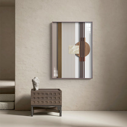 Abstract Geometric Framed Wall Art Homeandso