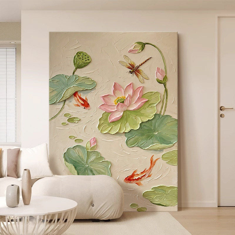 Nature-Inspired Textured Canvas Wall Art Homeandso