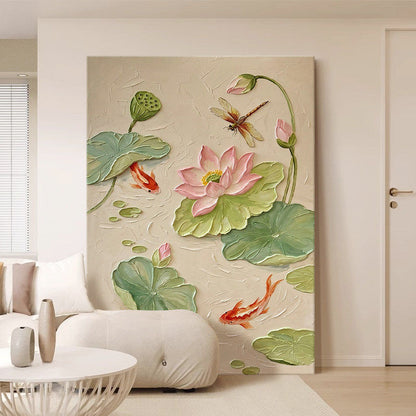Nature-Inspired Textured Canvas Wall Art Homeandso