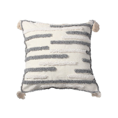 Textured Woven Throw Pillow