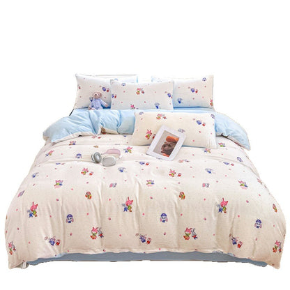 Playful Cartoon-Themed Duvet Cover Set Homeandso 1792692729