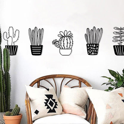 Artistic Cactus Planter Set Homeandso