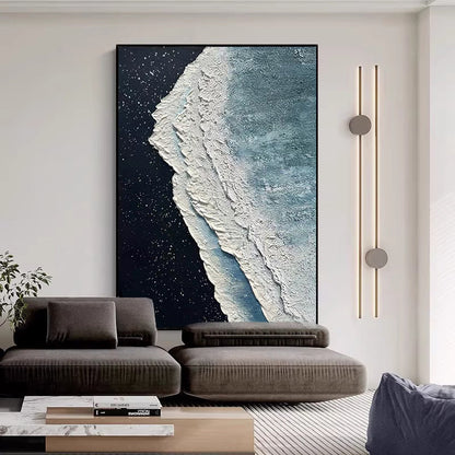 Textured Abstract Canvas Art Print Homeandso
