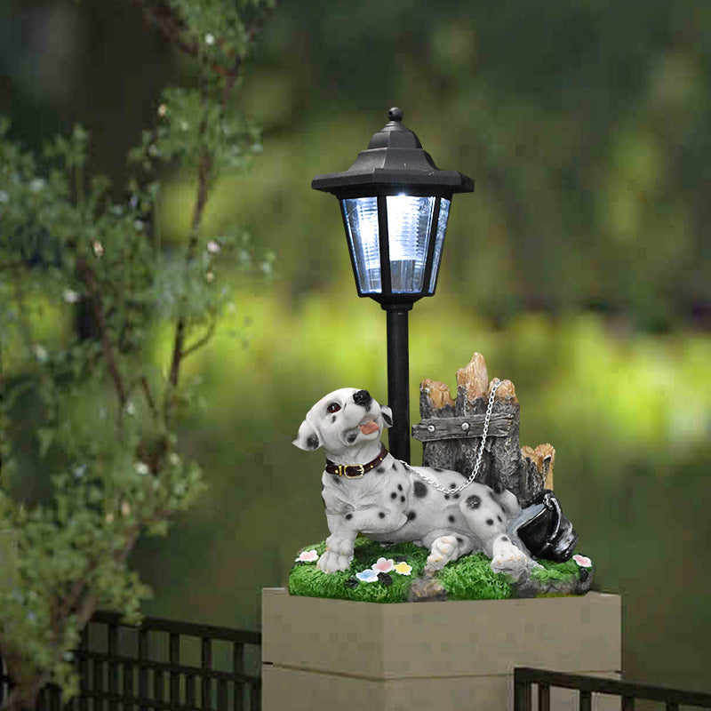Decorative Dog Lantern Homeandso
