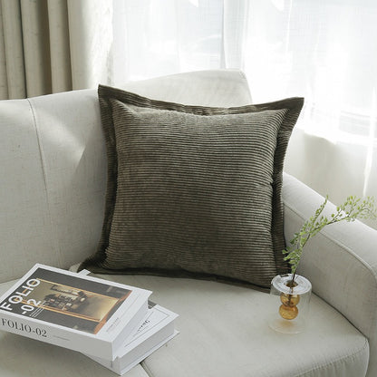 Textured Corduroy Throw Pillow