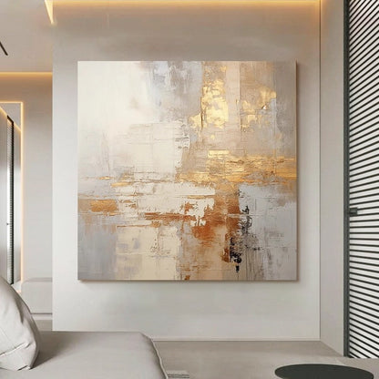 Modern Abstract Textured Canvas Art Homeandso