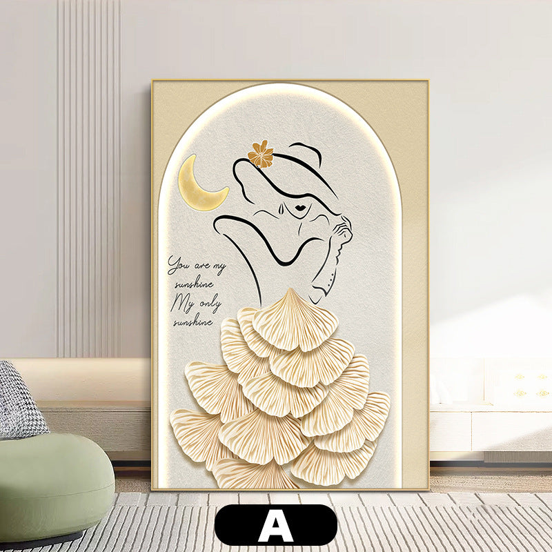 Elegant Abstract Art Print Homeandso
