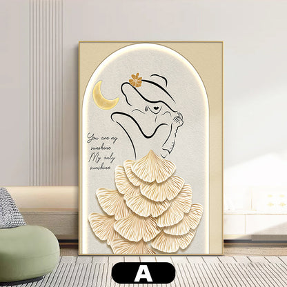 Elegant Abstract Art Print Homeandso