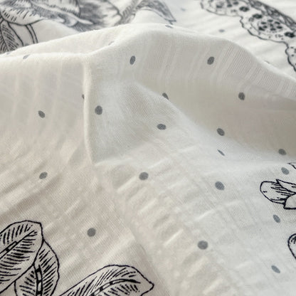 Playful Cartoon Animal-Themed Bedding Set Homeandso