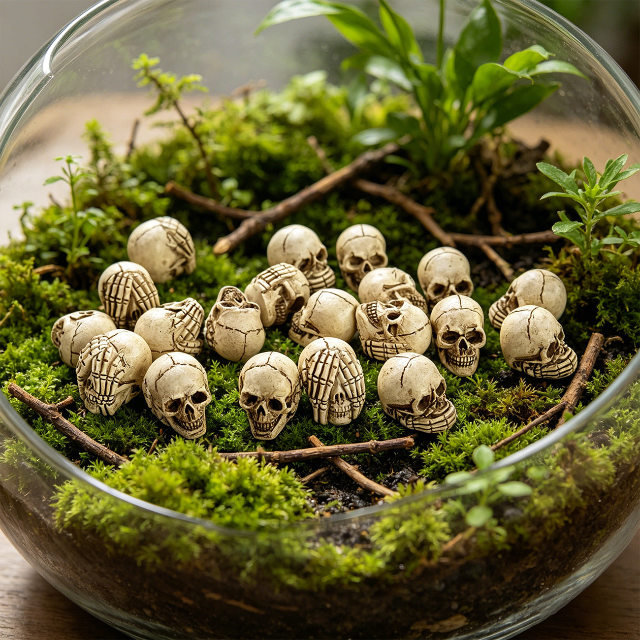 Decorative Skull Figurines Homeandso