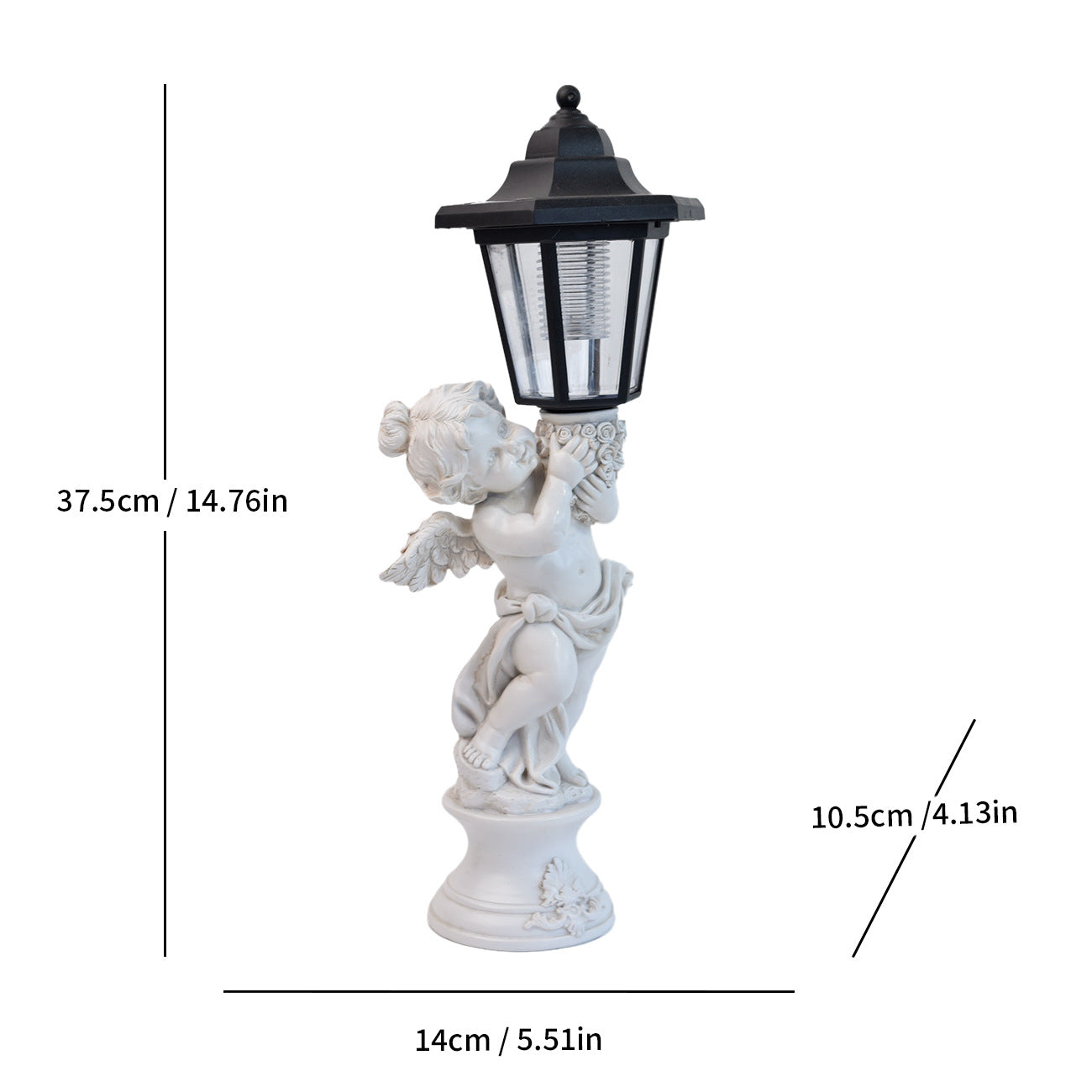 Decorative Solar Garden Lantern Homeandso