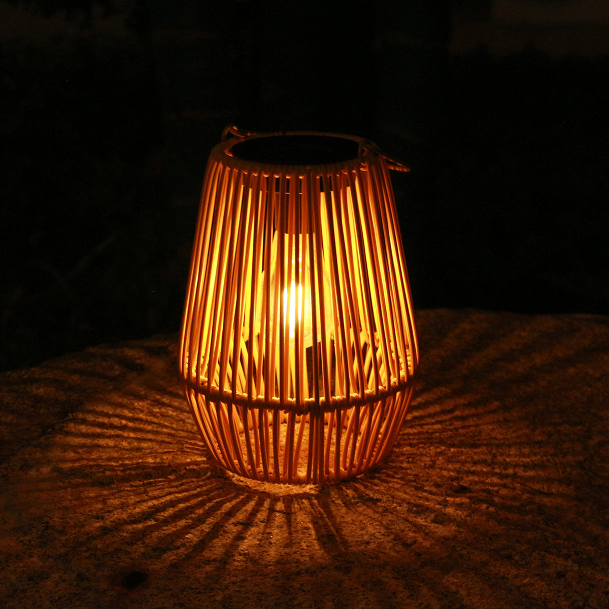 Solar-Powered Outdoor Lantern