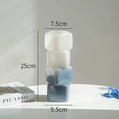 Homeandso Decorative Modern Art Glass Vase
