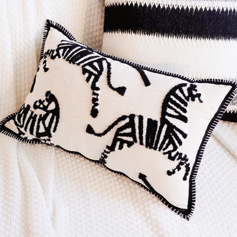 Abstract Swirl Decorative Pillow