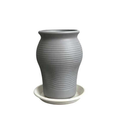 Decorative Textured Planter Vase