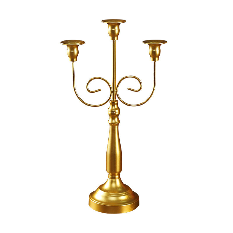 Elegant Metal Candelabra Homeandso